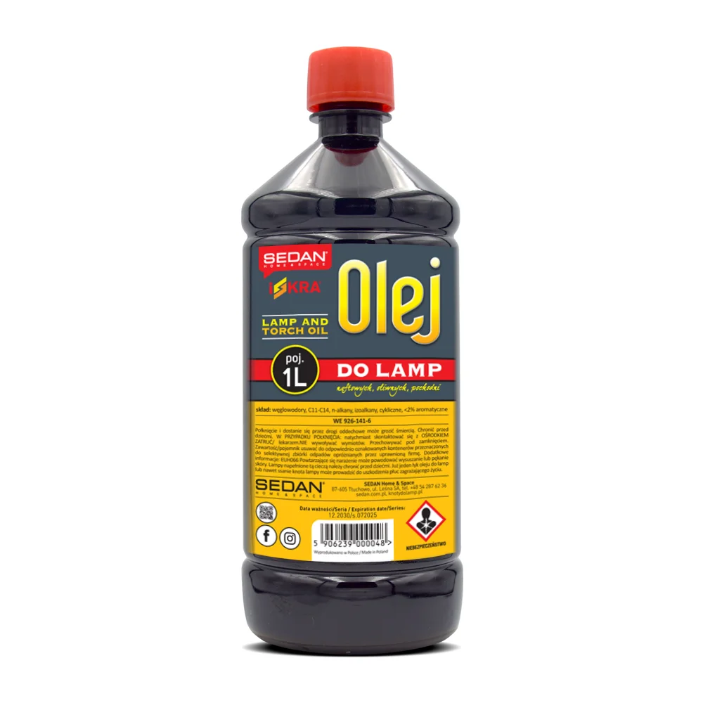 ISKRA Olej do lamp, 1000 ml — Sedan