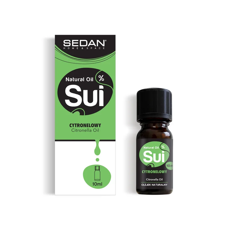 Olejek naturalny SUI Cytronelowy, 10 ml