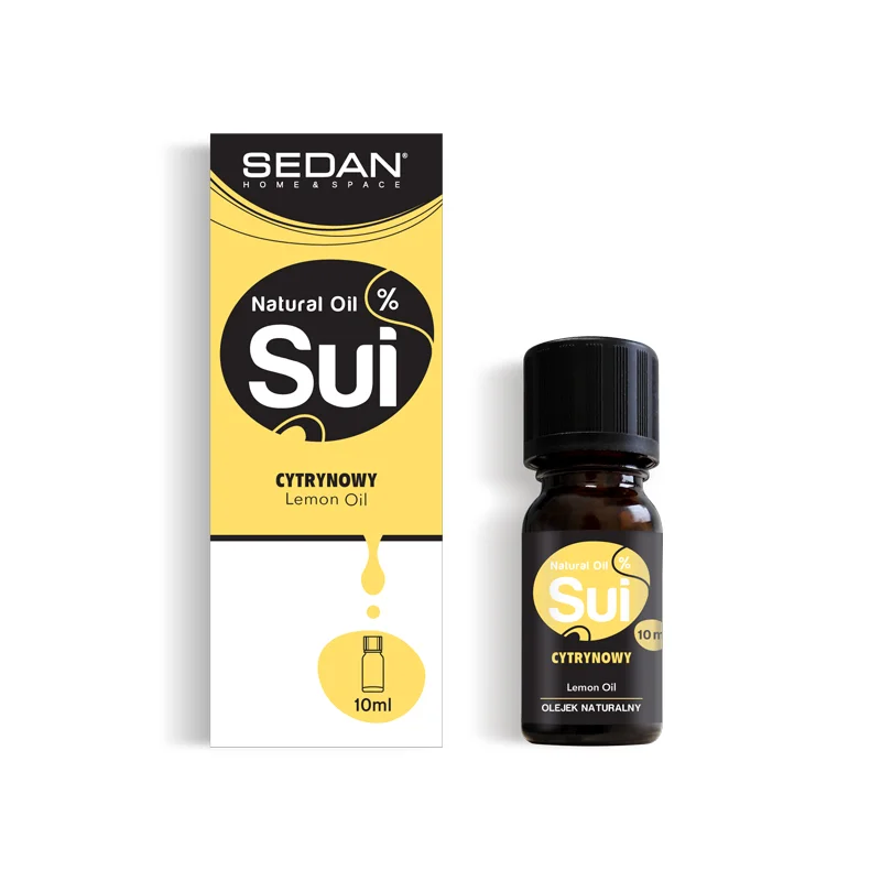 Olejek naturalny SUI Cytrynowy, 10 ml