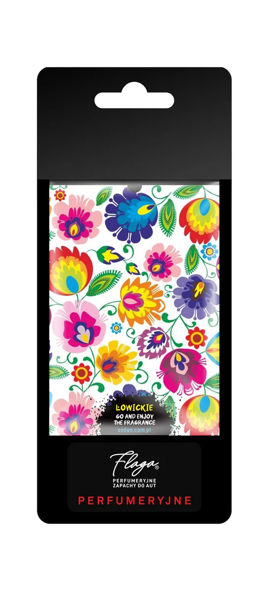SENA FOLK Zawieszka zapachowa do auta, Łowickie #4 — Sedan