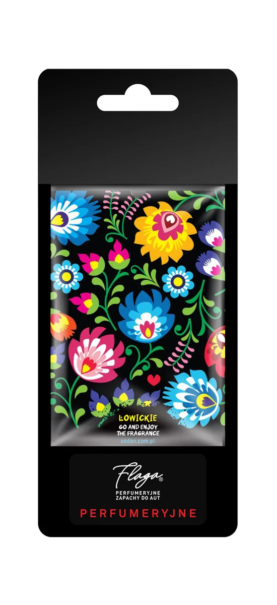 SENA FOLK Zawieszka zapachowa do auta, Łowickie #1 — Sedan