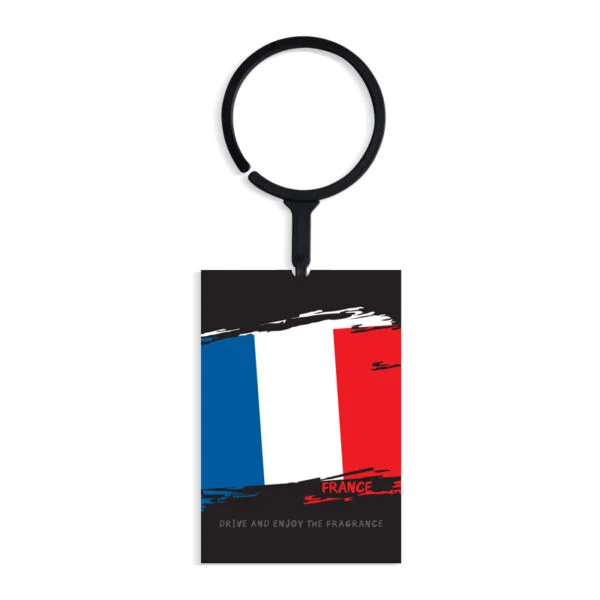 Zawieszka zapachowa FLAGA do auta, Państwa 2, Francja — Sedan