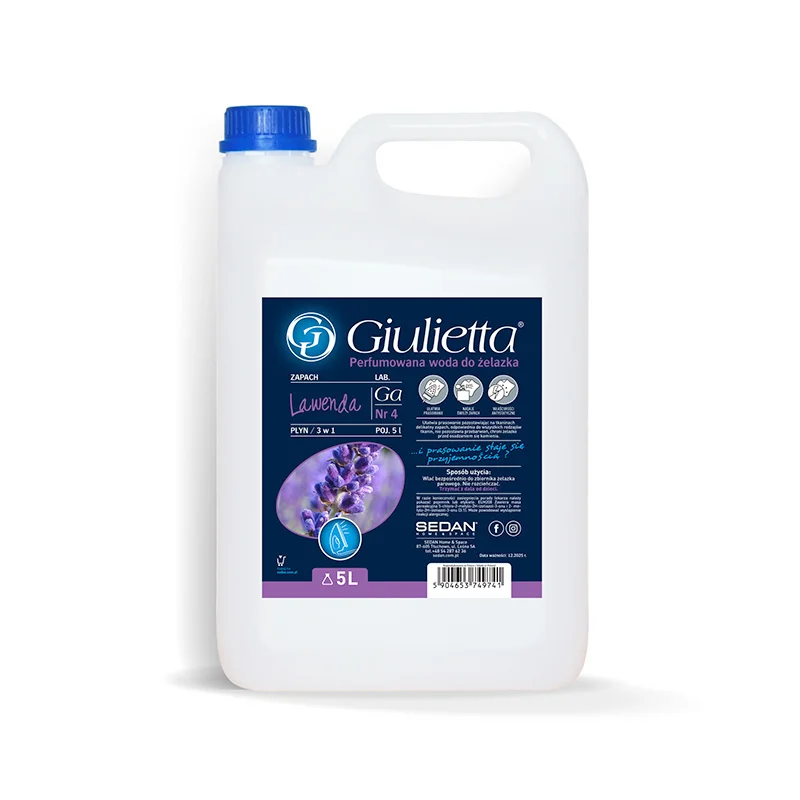 GIULIETTA Perfumowana woda do żelazka 5 L, lawenda — Sedan
