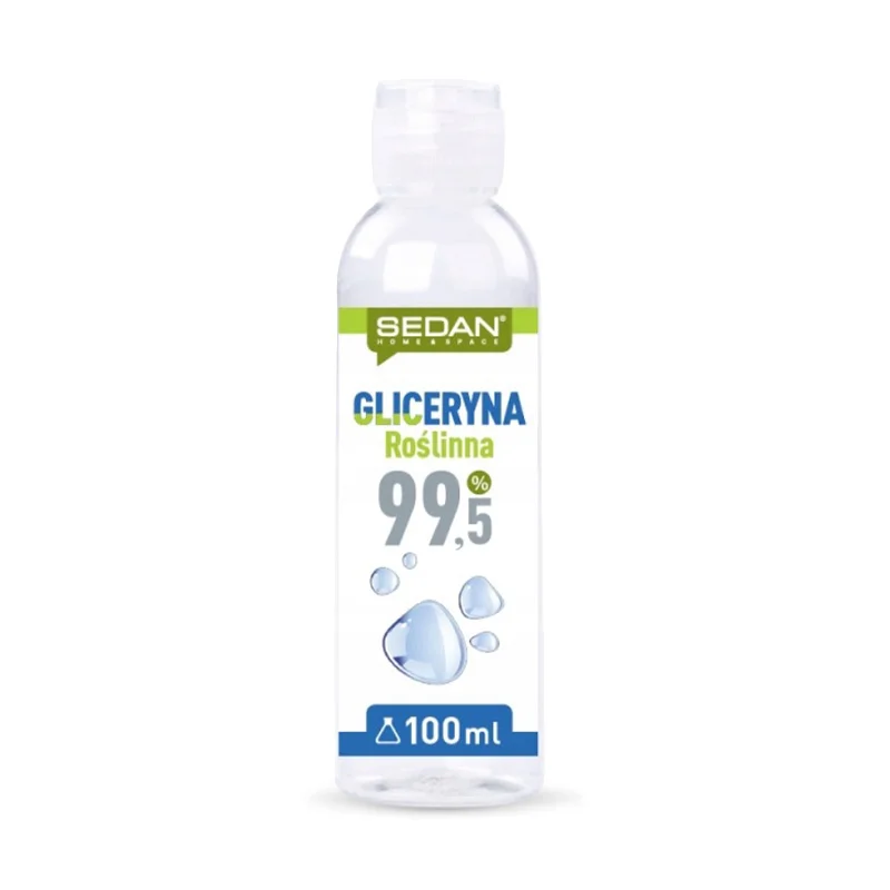 Gliceryna roślinna farmaceutyczna 99,5%, 100 ml — Sedan