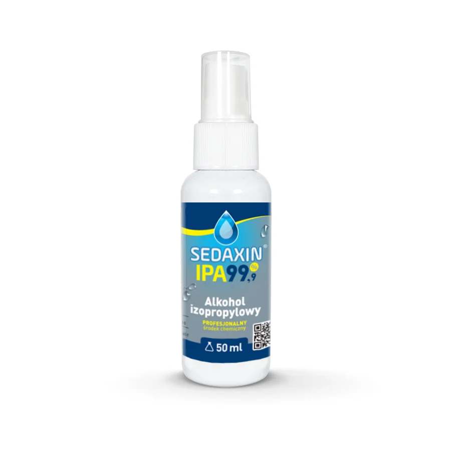 Sedaxin IPA alkohol izopropylowy 99,9%, odłuszczacz, 50 ml — Sedan