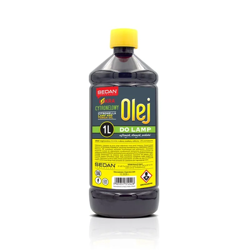 ISKRA Olej cytronelowy do lamp, 1000 ml — Sedan