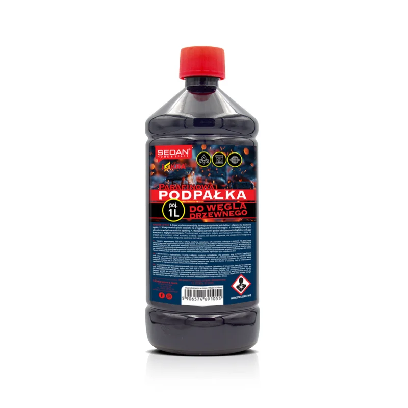 ISKRA Podpałka w płynie do grilla, 1 L — Sedan