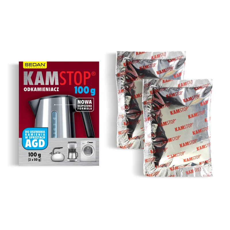 KAMSTOP Odkamieniacz w proszku, 100 g — Sedan