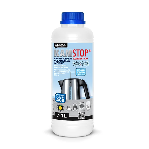 KAMSTOP Odkamieniacz w płynie, 1 L — Sedan