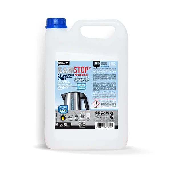 KAMSTOP Odkamieniacz w płynie, 5 L — Sedan