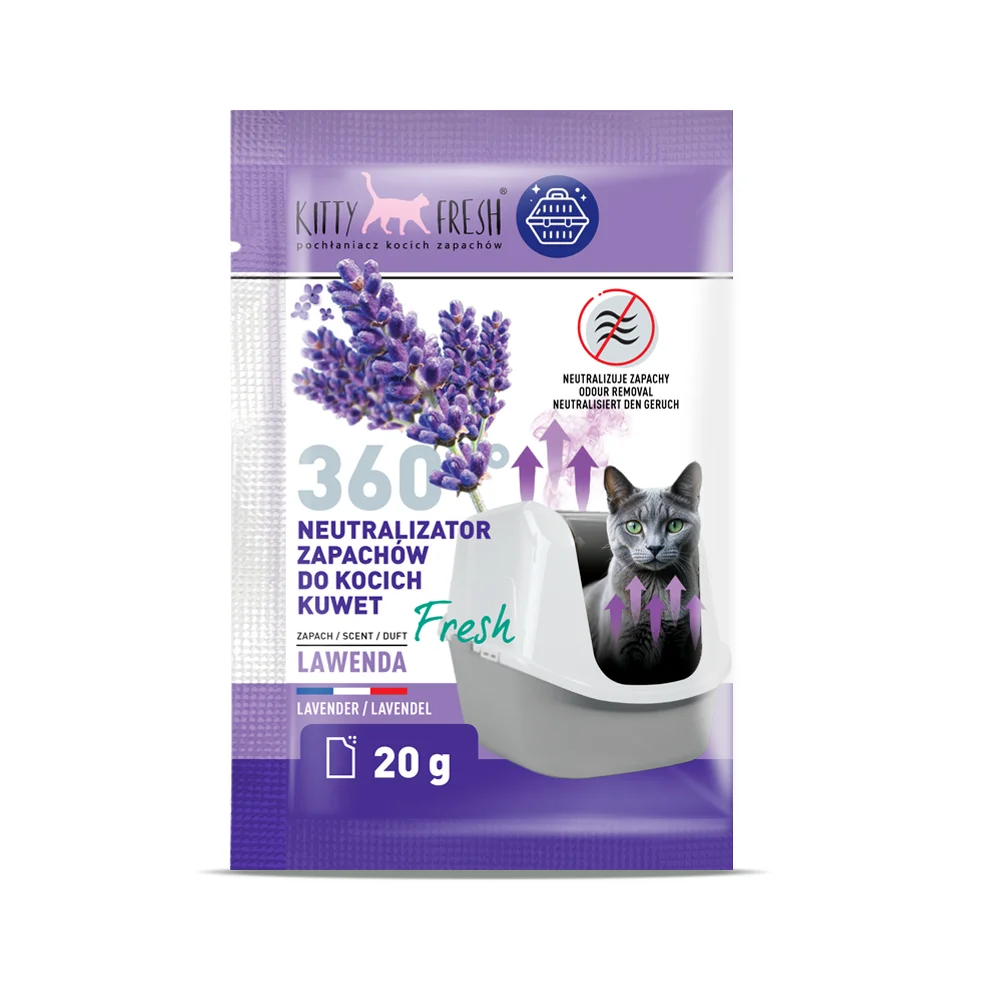 KittyFresh Neutralizator zapachów do kuwety 20g — Sedan