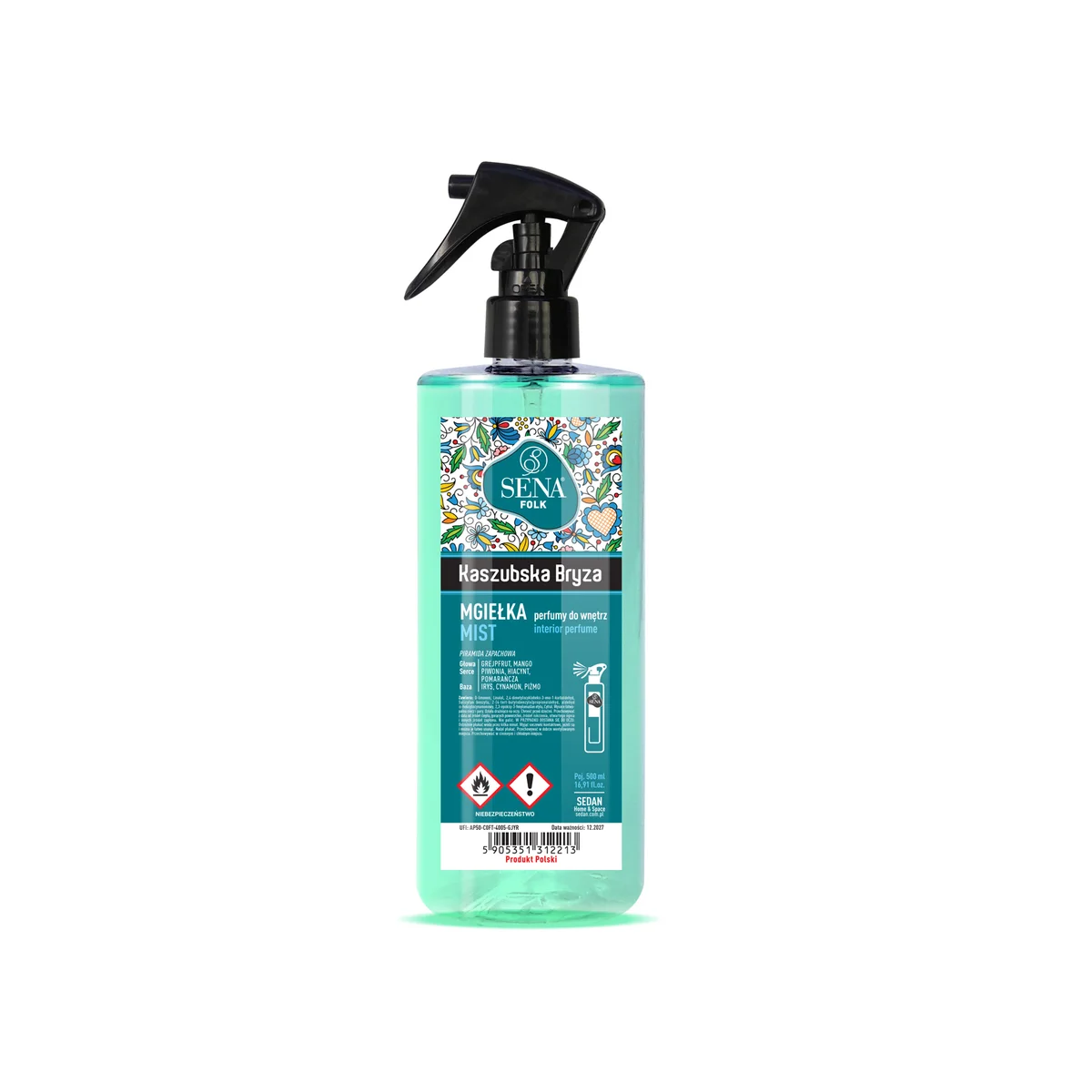 SENA FOLK Mgiełka zapachowa, 500 ml kaszubska bryza — Sedan
