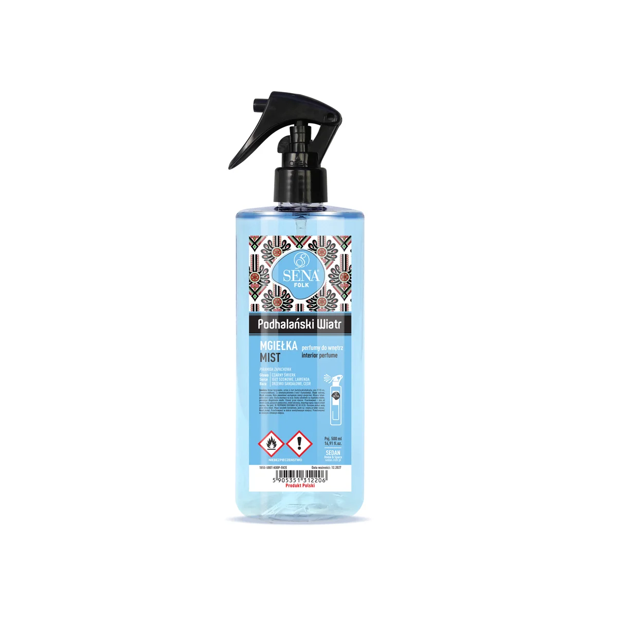 SENA FOLK Mgiełka zapachowa, 500 ml podhalański wiatr — Sedan
