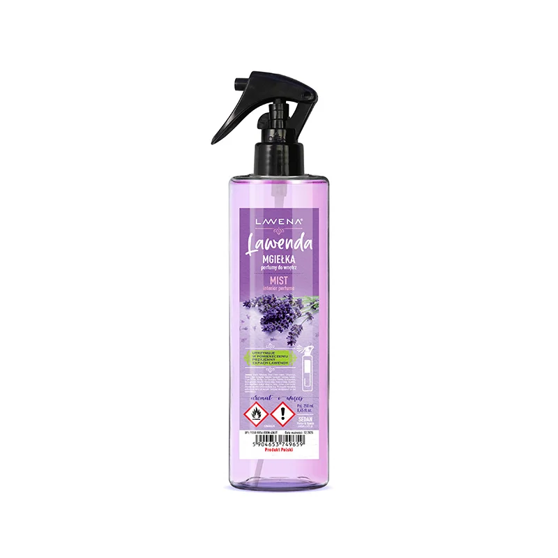 Lawendowa mgiełka LAVENA perfumy do wnętrz 250 ml