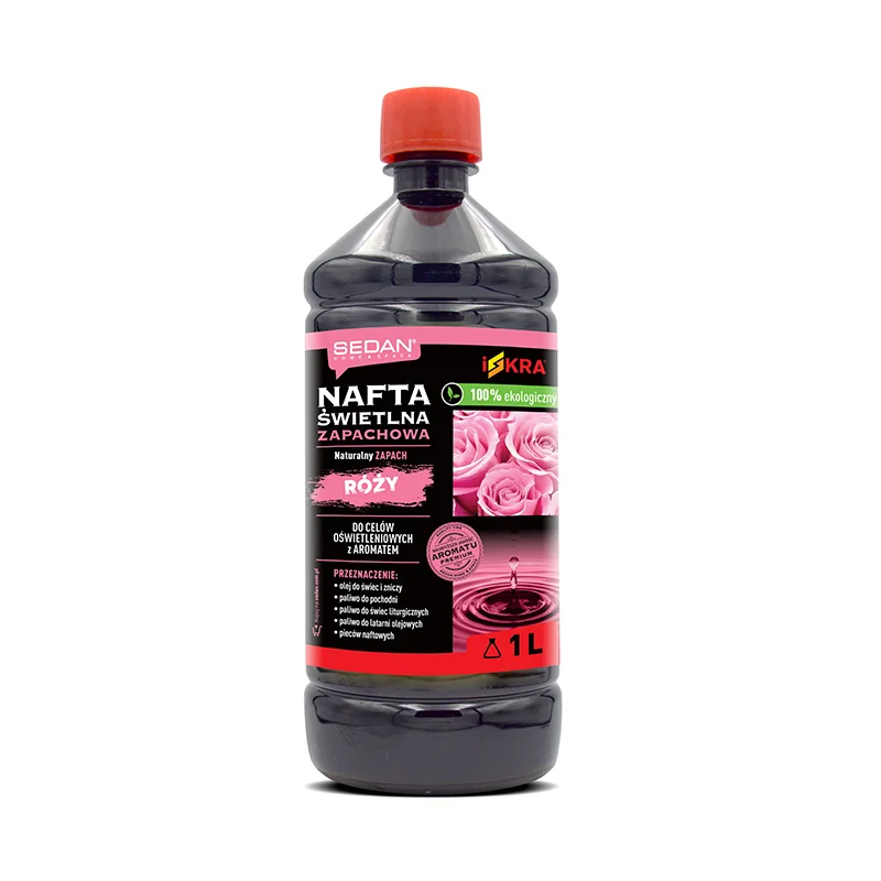 ISKRA Nafta świetlna zapachowa 1 L, róża — Sedan