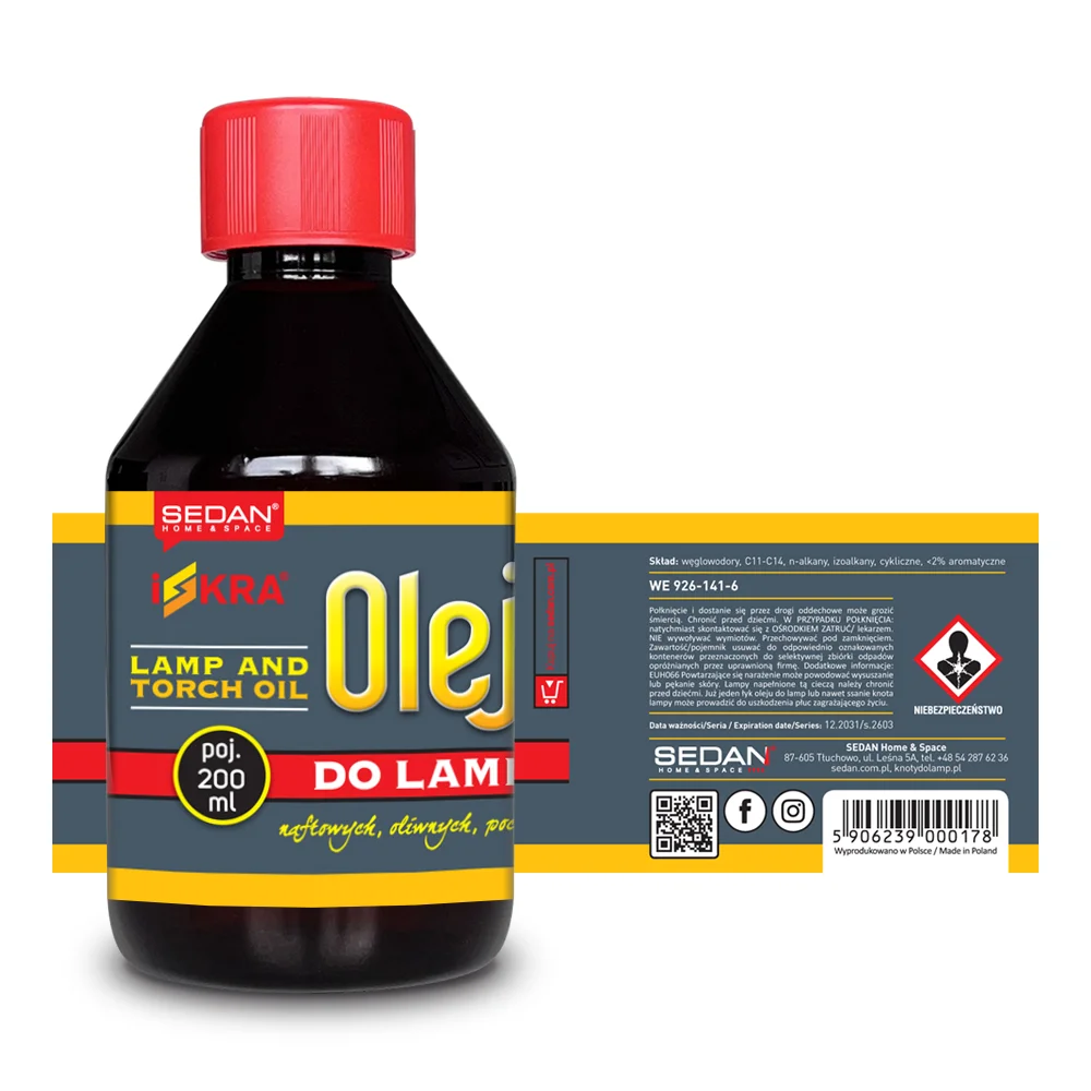 ISKRA Olej do lamp, 200 ml — zdjęcie 2