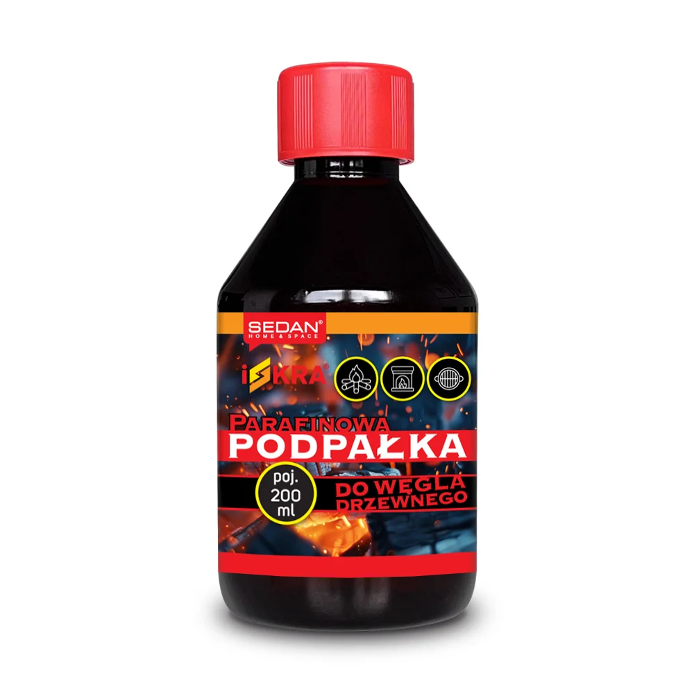 ISKRA Podpałka w płynie do grilla, 200 ml — Sedan