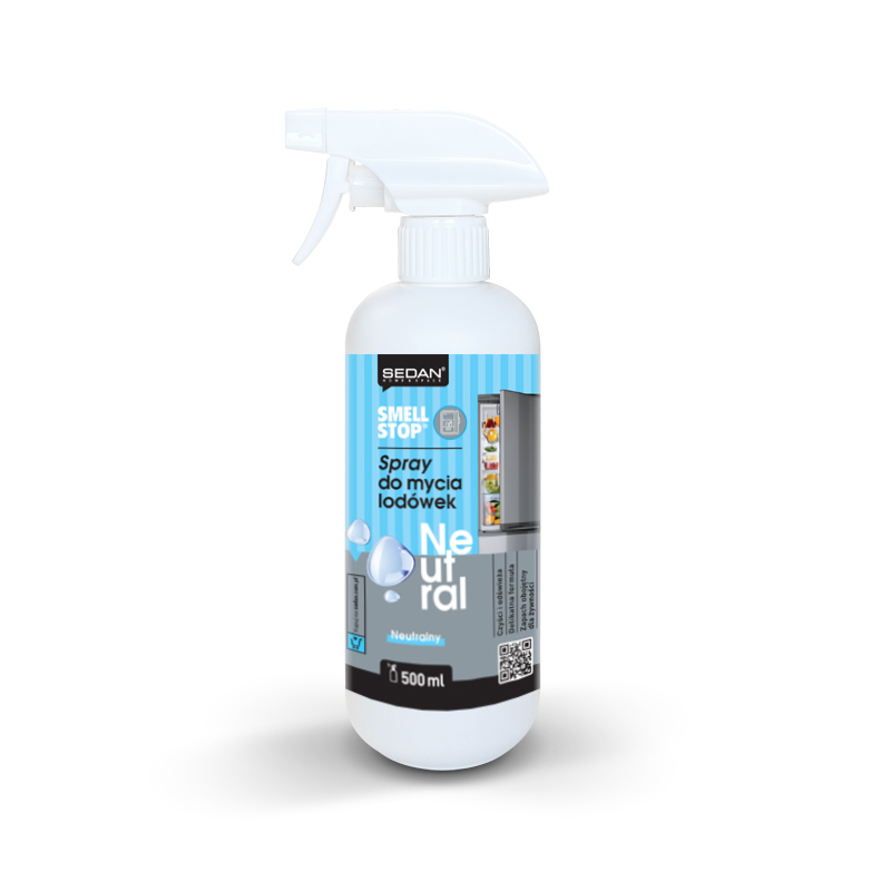 SmellStop Spray do mycia lodówek 500 ml, Neutral
