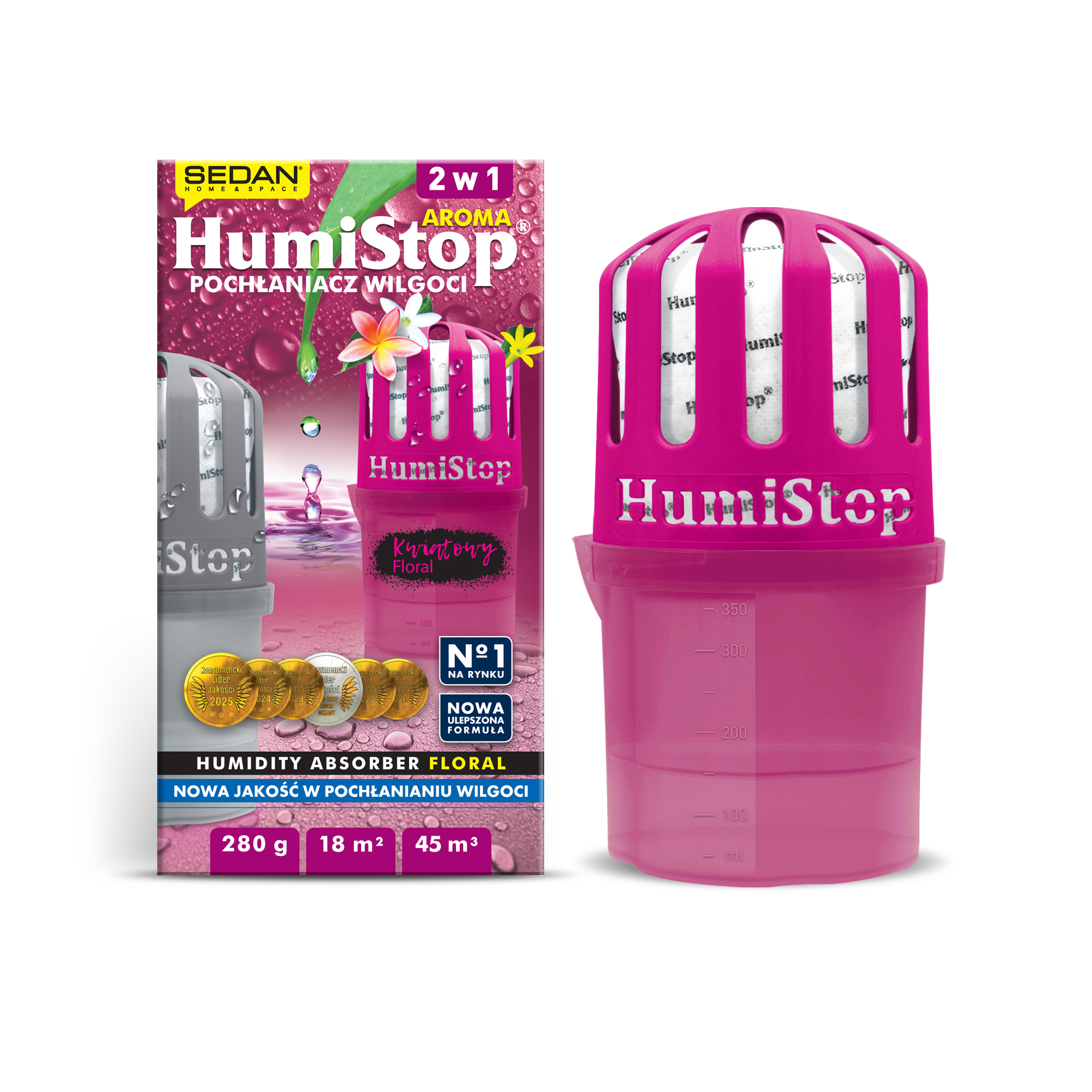 HumiStop AROMA Kwiatowy — Sedan