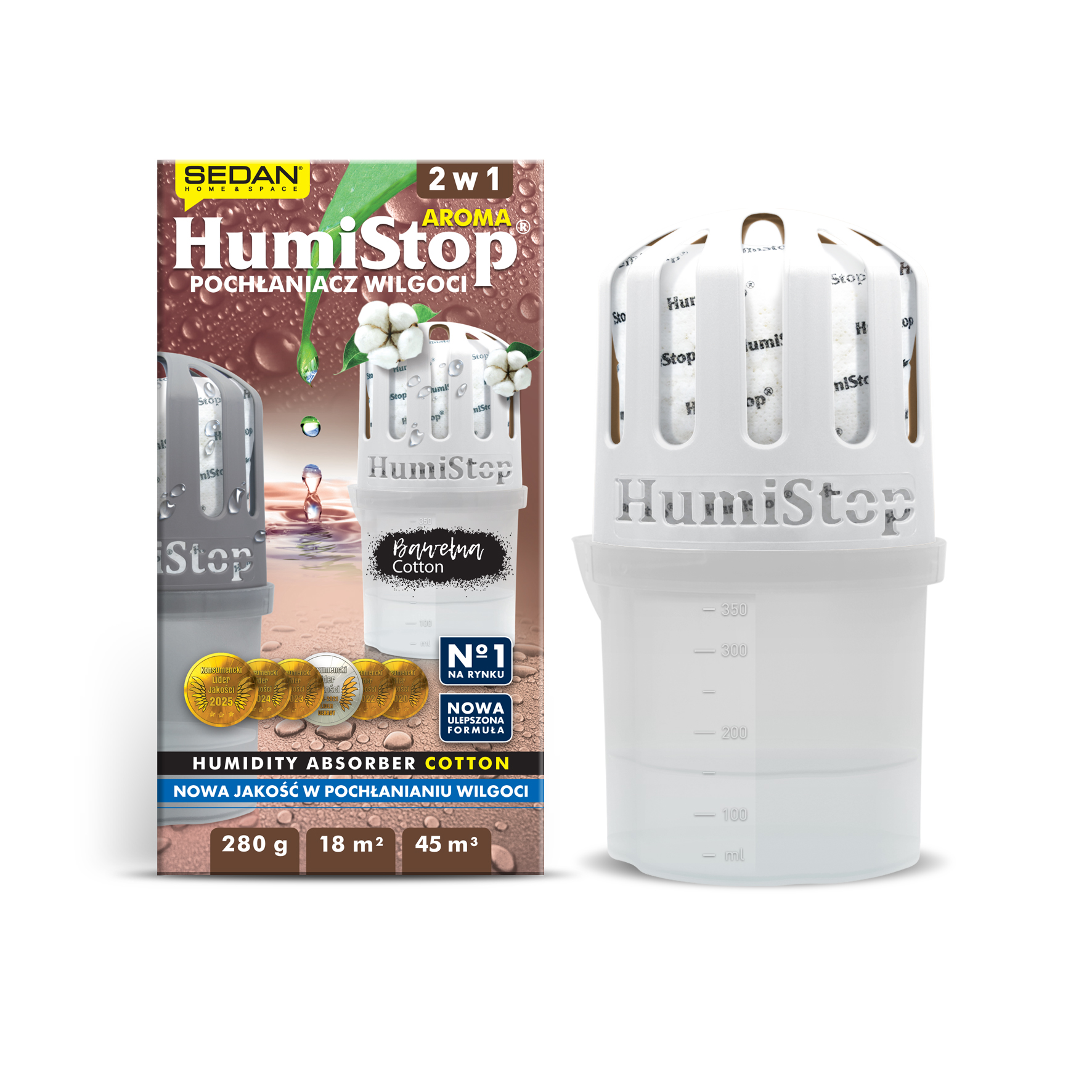 HumiStop AROMA Bawełna — Sedan