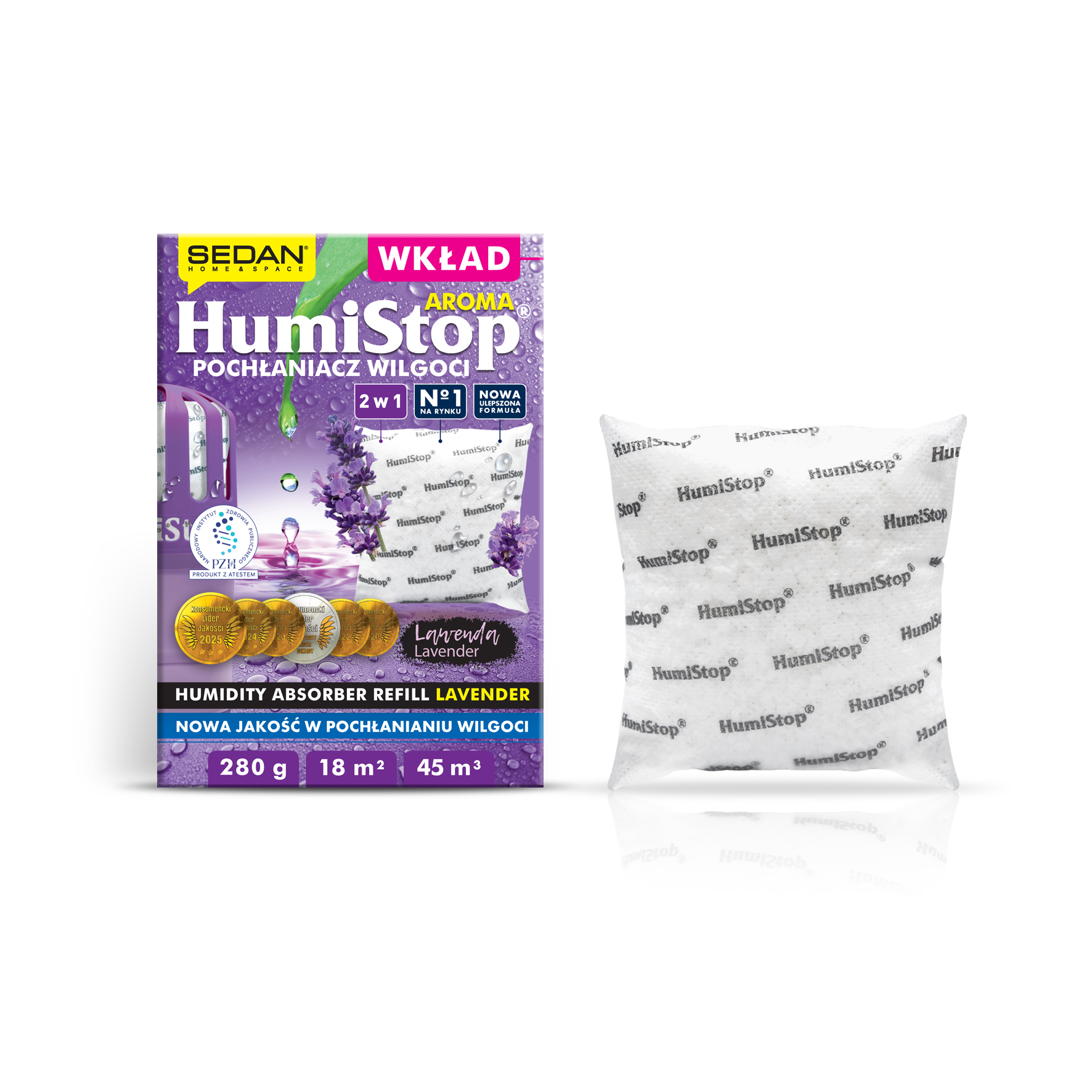 Wkład HumiStop AROMA Lawenda