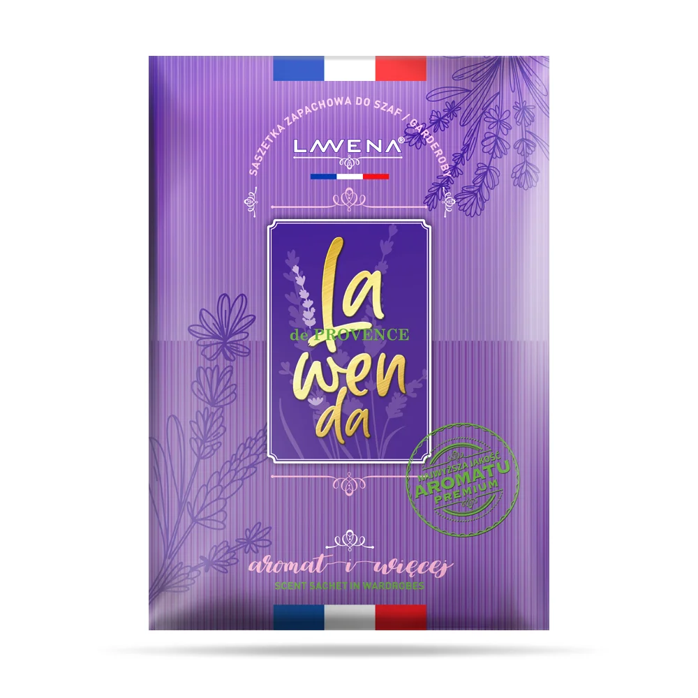 Zawieszki lawendowe LAVENA do szafy, Wzór #2