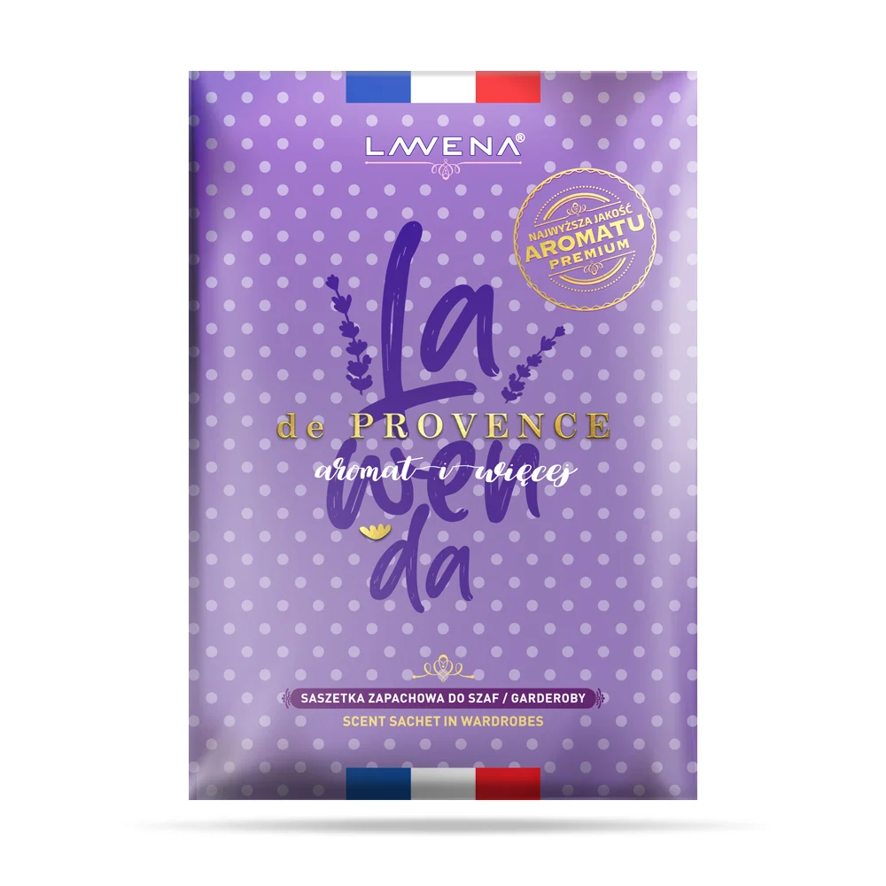 Zawieszki lawendowe LAVENA do szafy, Wzór #3