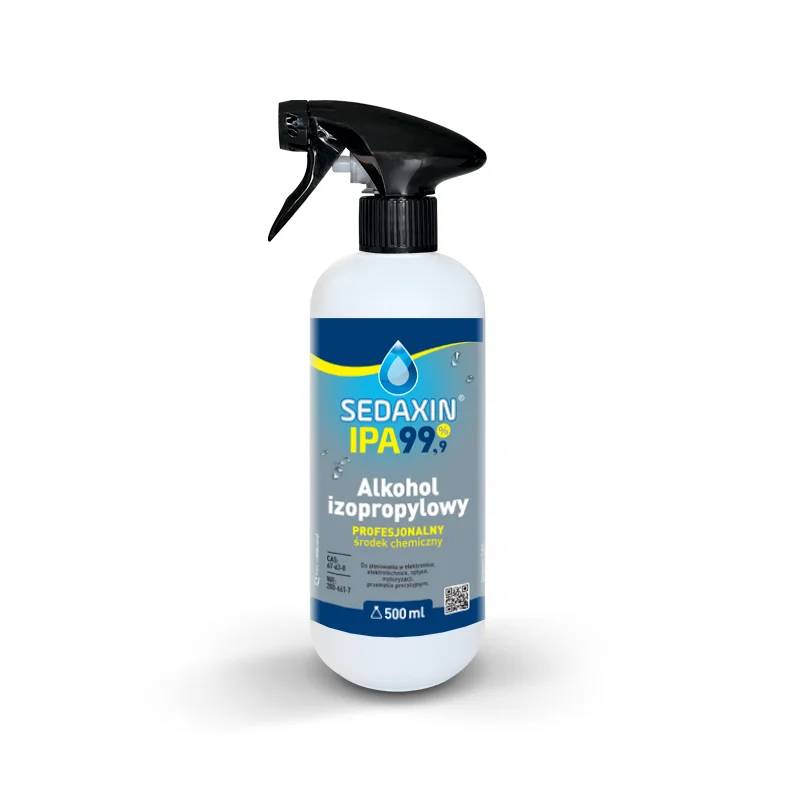 Sedaxin IPA alkohol izopropylowy 99,9%, odłuszczacz, 500 ml — Sedan