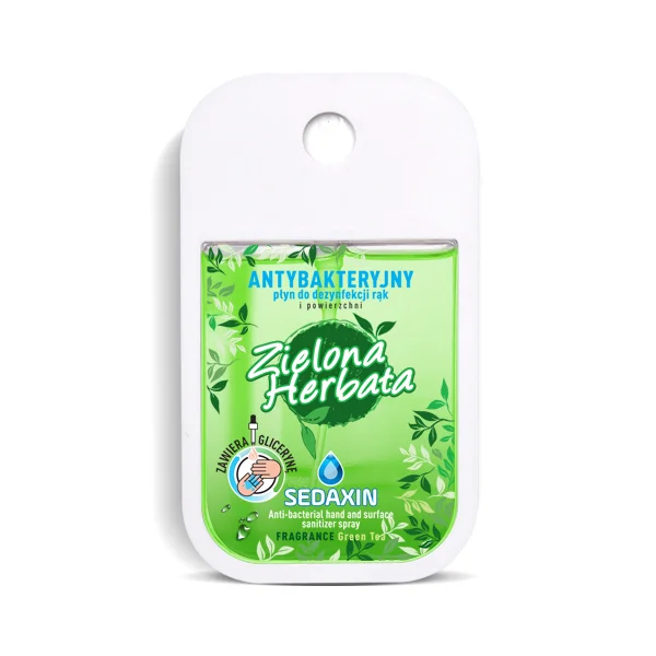 SEDAXIN Płyn do dezynfekcji rąk 43 ml, zielona herbata — Sedan