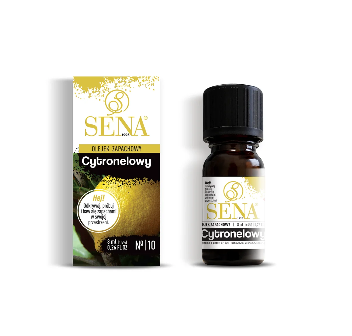 Olejek zapachowy SENA Cytronelowy