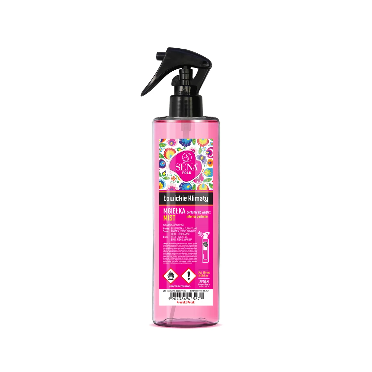 SENA FOLK Mgiełka zapachowa, 250 ml łowickie klimaty — Sedan