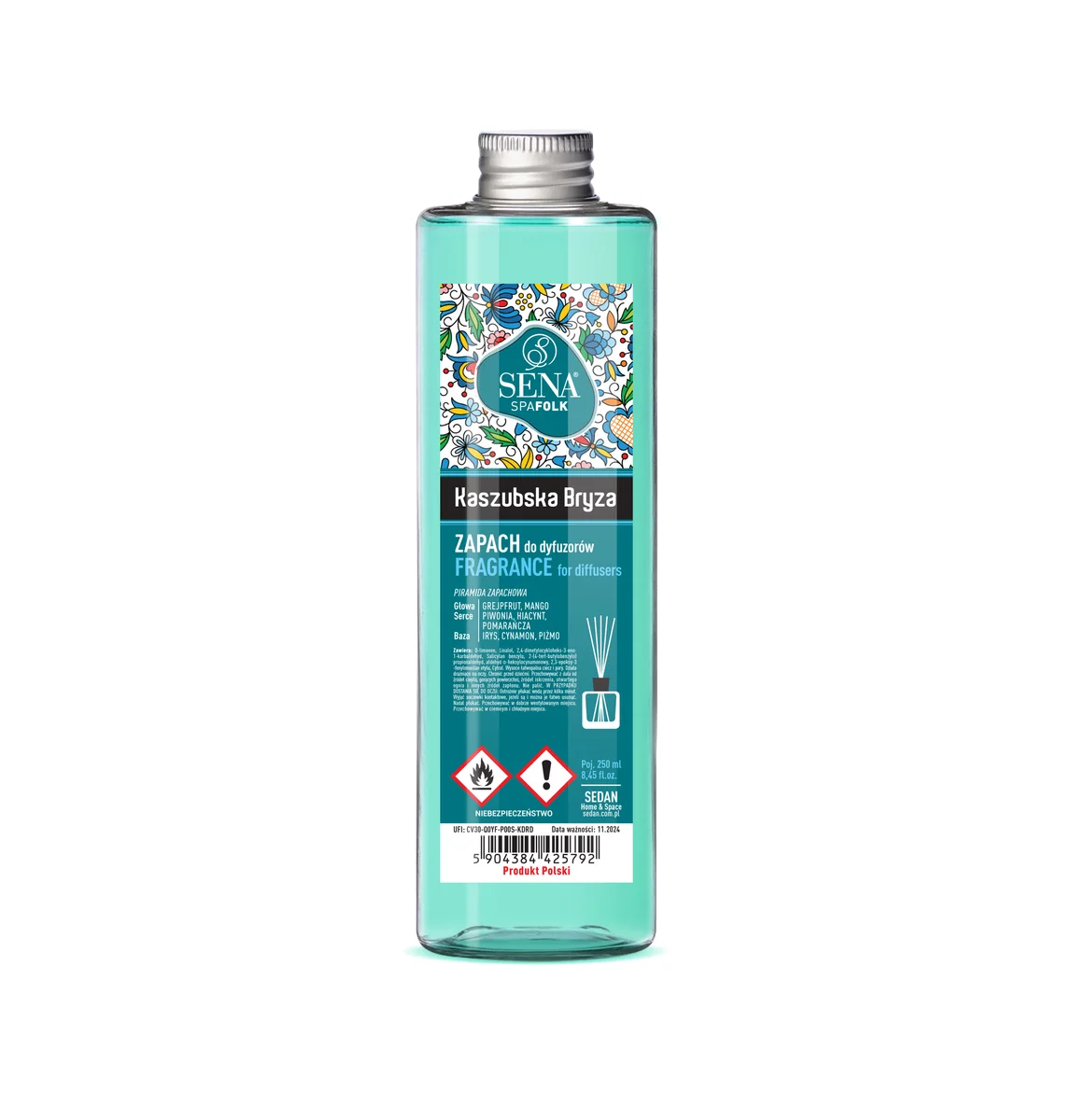 SENA FOLK Zapas do dyfuzora, 250 ml kaszubska bryza — Sedan