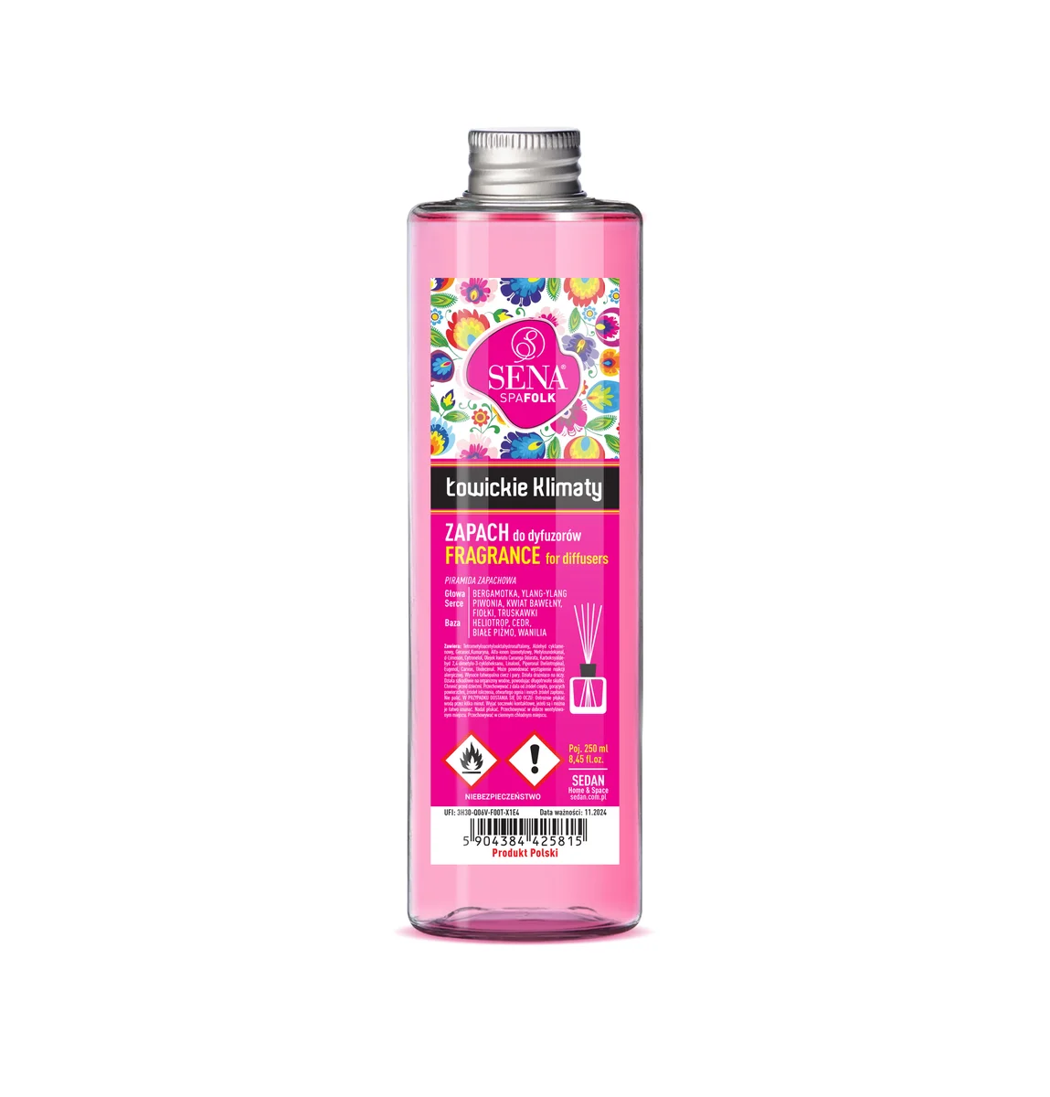 SENA FOLK Zapas do dyfuzora, 250 ml łowickie klimaty — Sedan