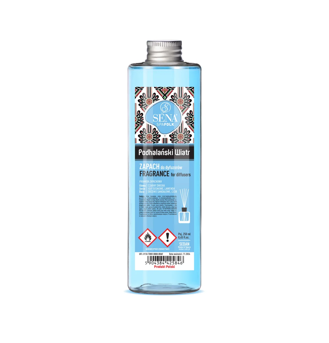 SENA FOLK Zapas do dyfuzora, 250 ml podhalański wiatr — Sedan