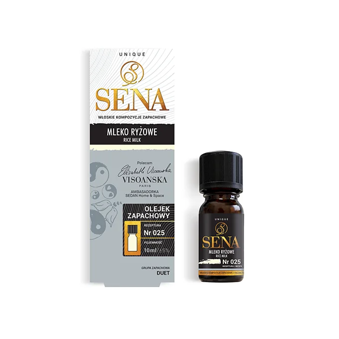 Perfumy do wnętrz SENA UNIQUE Mleko Ryżowe