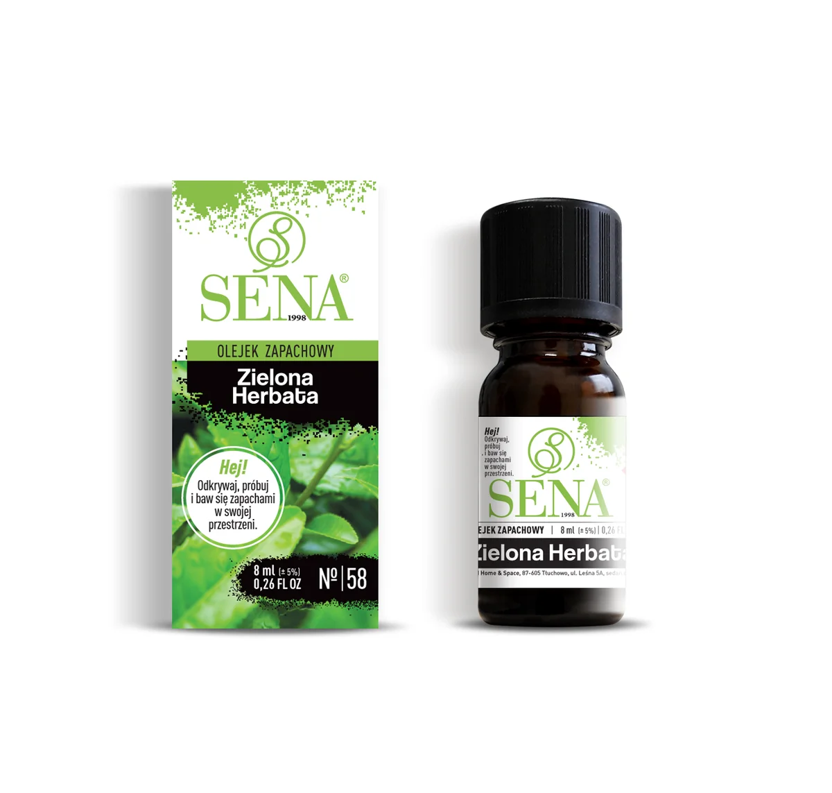 Olejek zapachowy SENA Zielona Herbata — Sedan
