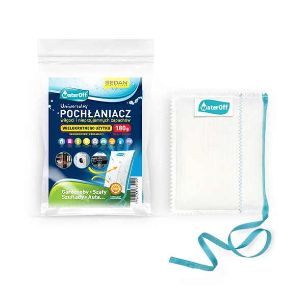 waterOff, uniwersalny pochłaniacz wilgoci 180 g — Sedan