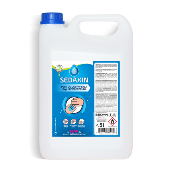 SEDAXIN Płyn do dezynfekcji rąk i powierzchni - obrazek 3